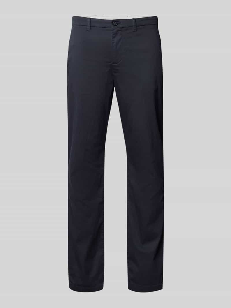 Tommy Hilfiger Straight fit chino van katoenmix