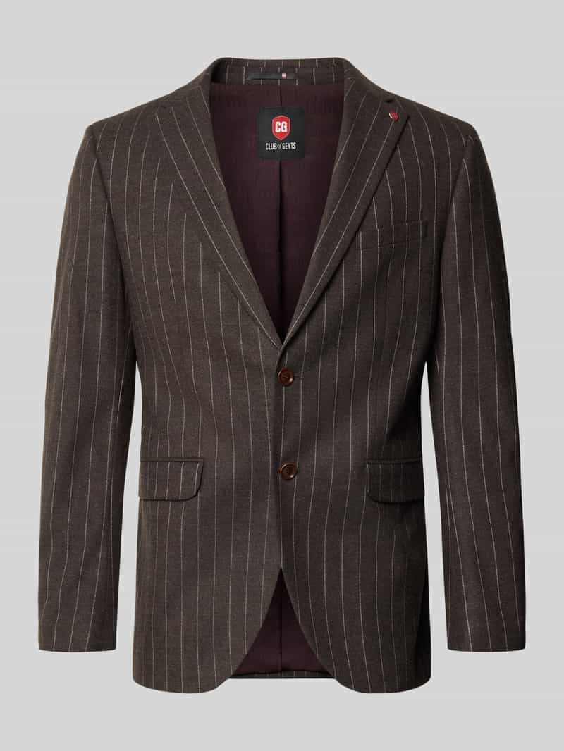 CG – CLUB of GENTS Slim fit colbert met wol model 'Colvin'