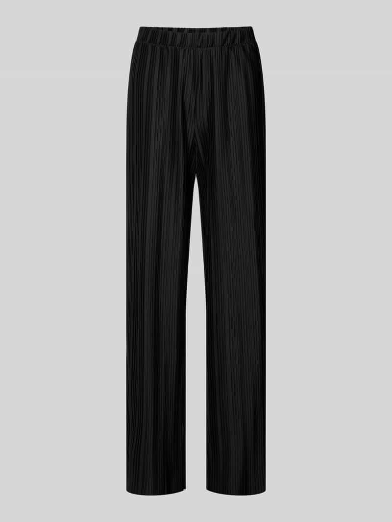 Vila Wide leg stoffen broek met plissévouwen, model 'TAHLIA'