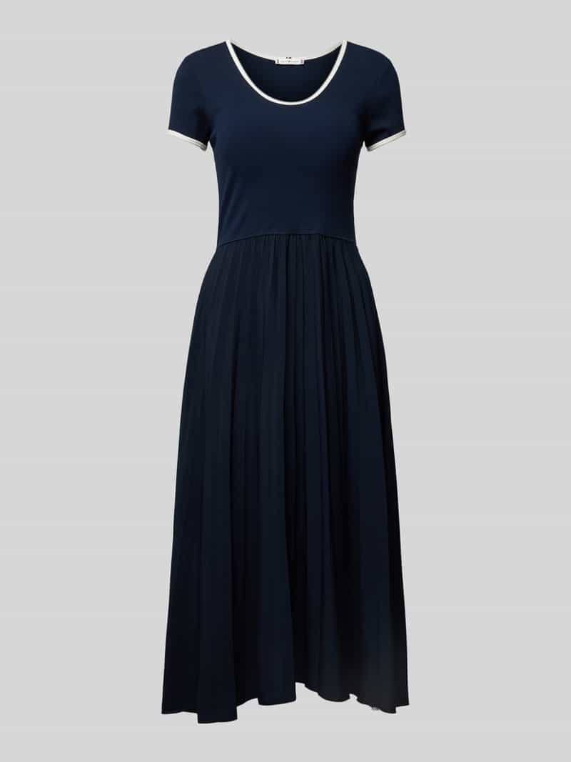 Tommy Hilfiger Knielange jurk met V-hals