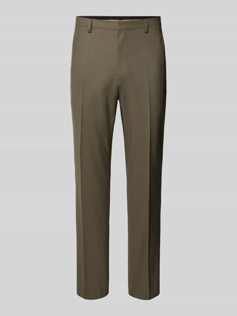 HUGO Skinny fit pantalon van wolmix model 'HESTEN253X'