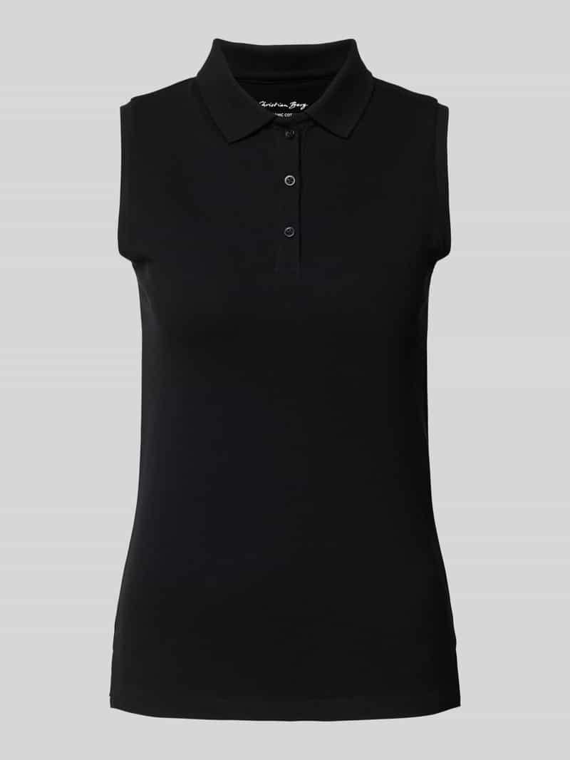 Christian Berg Woman Tanktop met polokraag