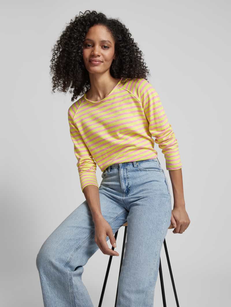 Smith and Soul Shirt met lange mouwen met streepmotief