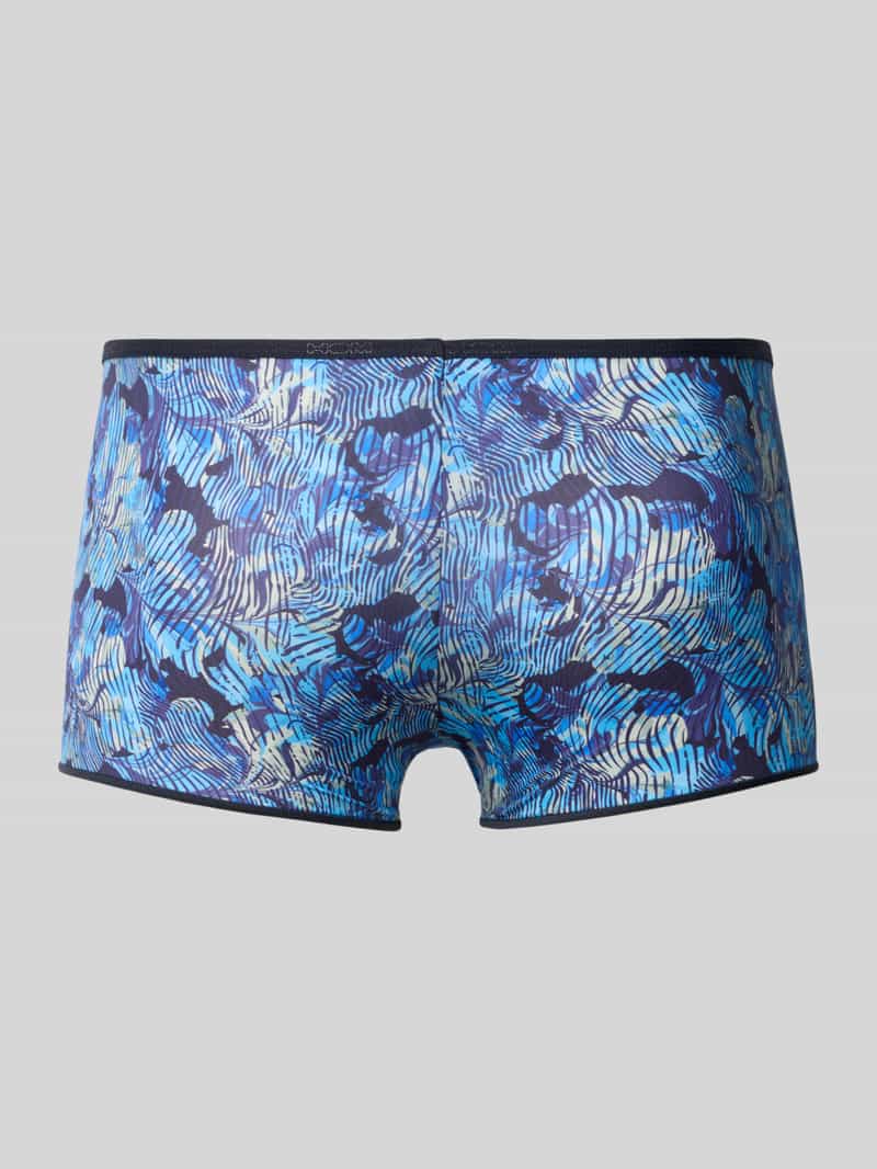 HOM Slim Fit trunks met logodetail