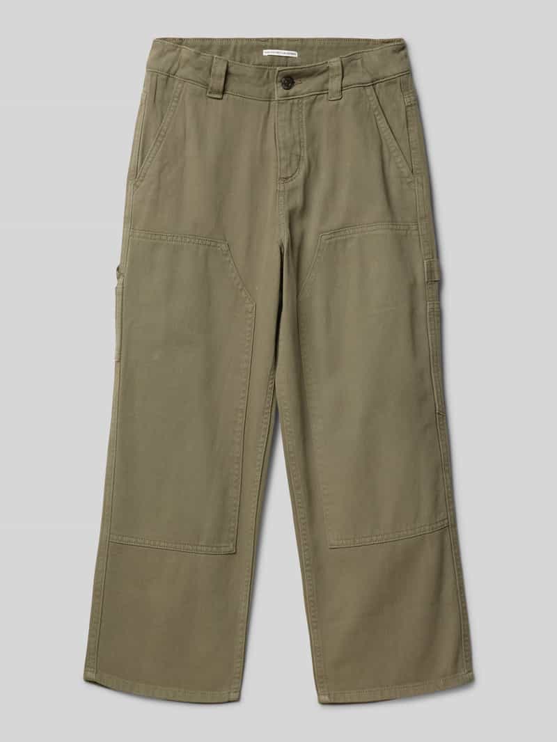 Tom Tailor Baggy broek van katoen