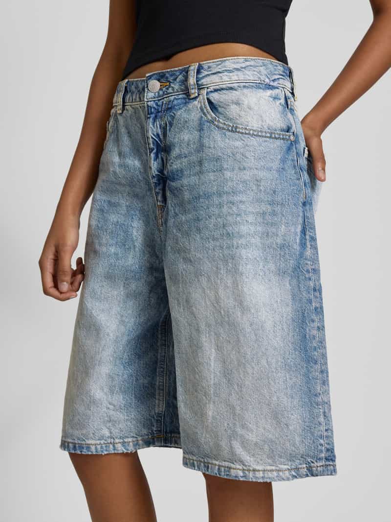 Review Baggy fit korte jeans in 5-pocketmodel