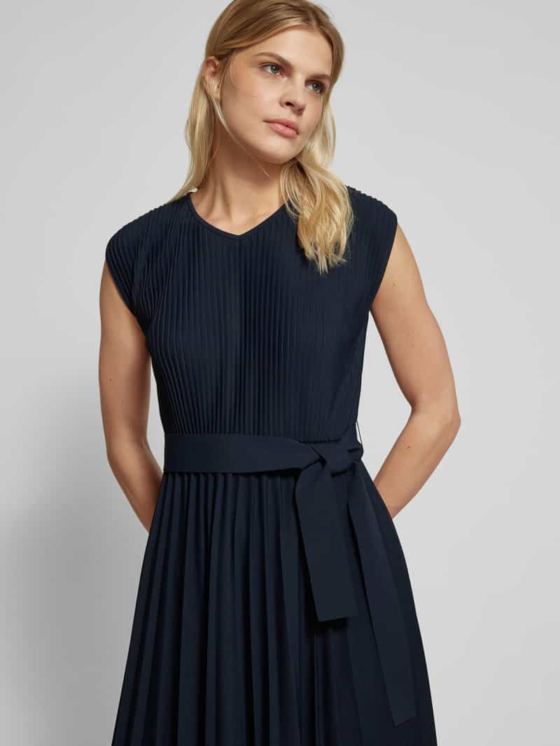 MaxMara Leisure Midi-jurk met plissévouwen model 'KISS'