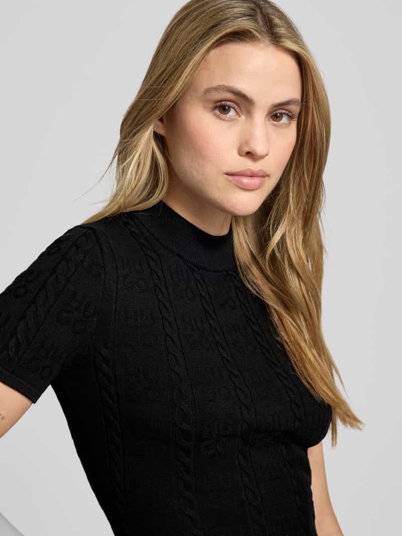 HUGO Slim fit T-shirt van viscosemix model 'SINANT'