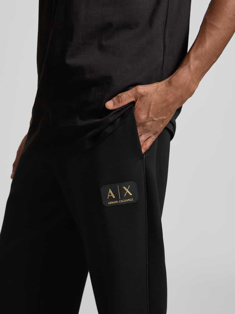 Armani Exchange Sweatbroek met elastische band