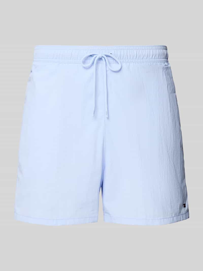 Tommy Hilfiger Regular fit zwembroek met logostitching