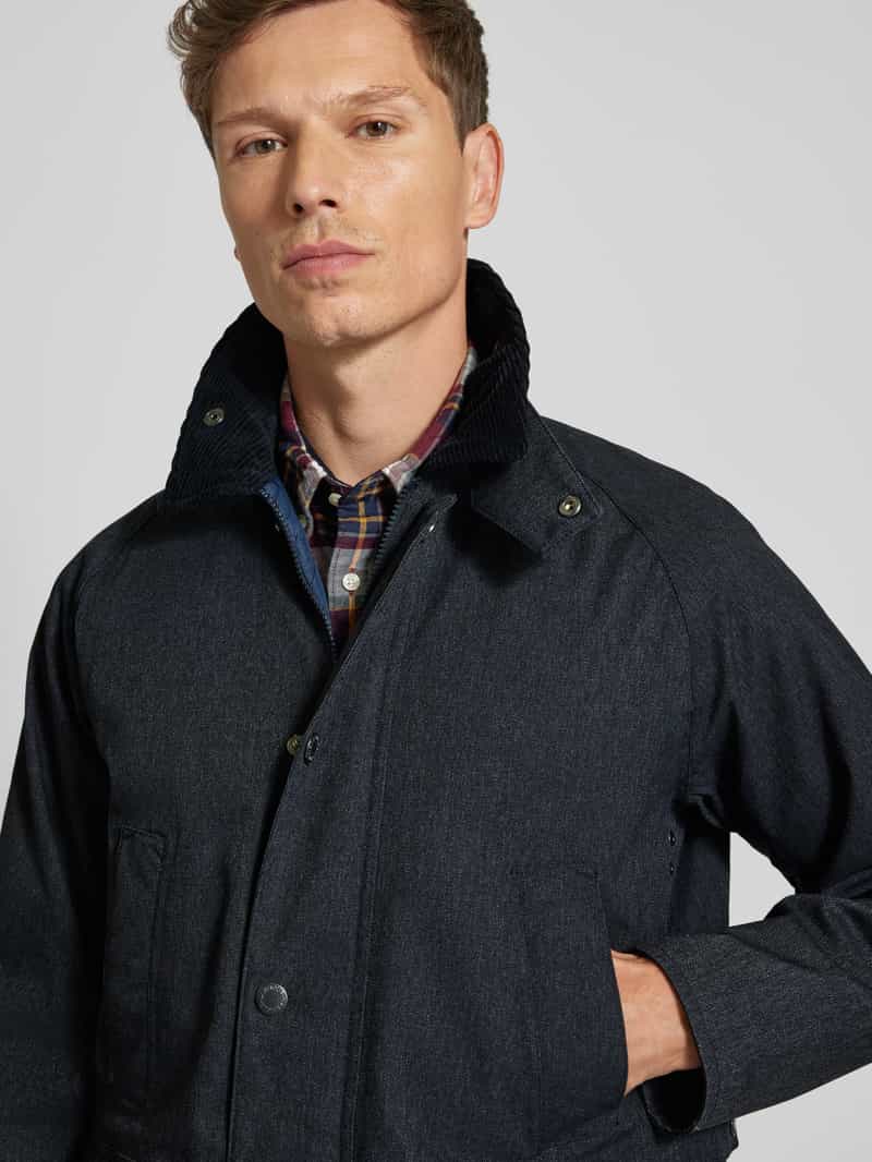 Barbour Jack met platte kraag model 'WINTER BEDALE'