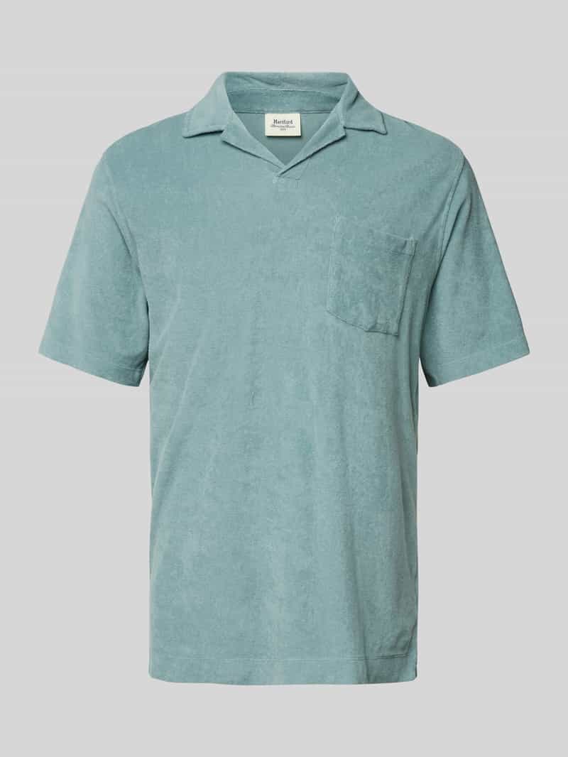 Hartford Regular fit poloshirt met borstzak
