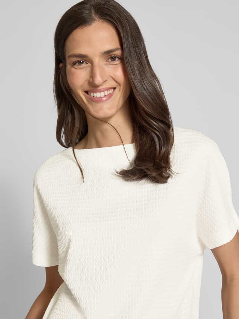 Opus T-shirt met ronde hals model 'Suppi'