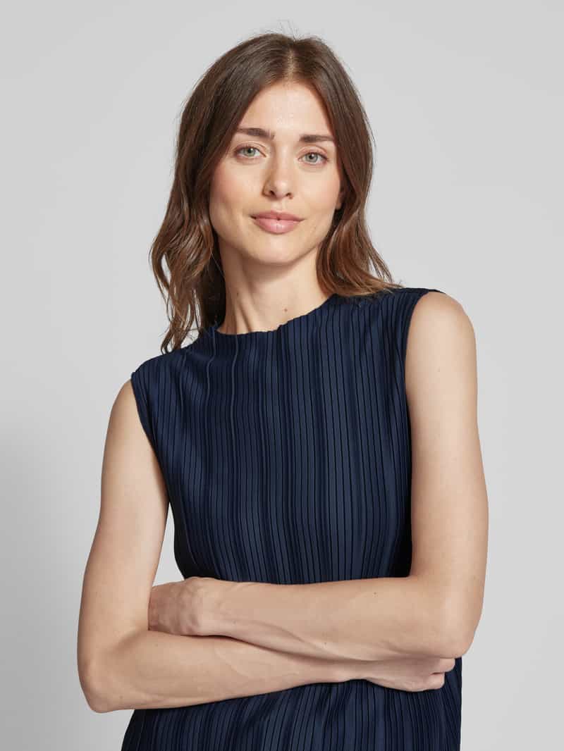 Vila Blousetop met plissévouwen model 'TAHLIA'