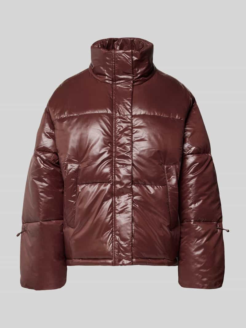 Noisy May Gewatteerd jack met opstaande kraag model 'ALLIE'