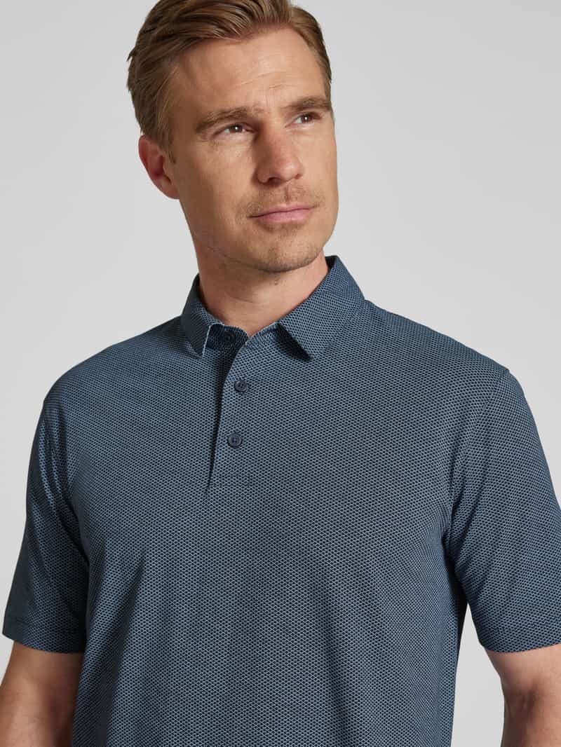 Armani Exchange Poloshirt met korte knoopsluiting