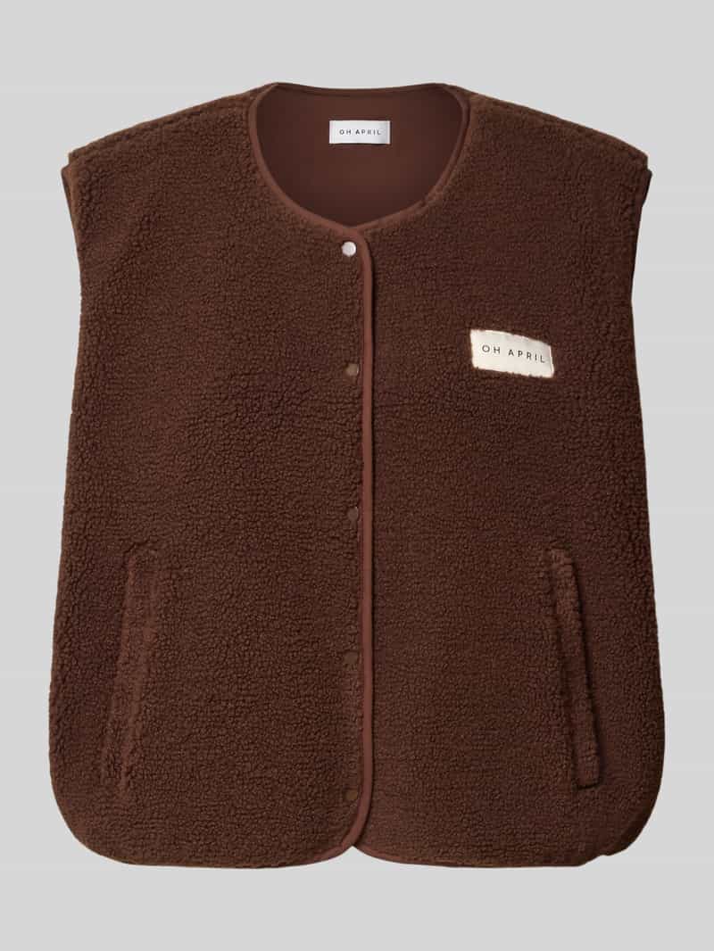 Regular fit bodywarmer van puur katoen model 'Magnolia'