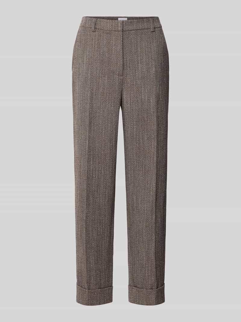 Jake*s Collection Stoffen broek met Franse steekzakken