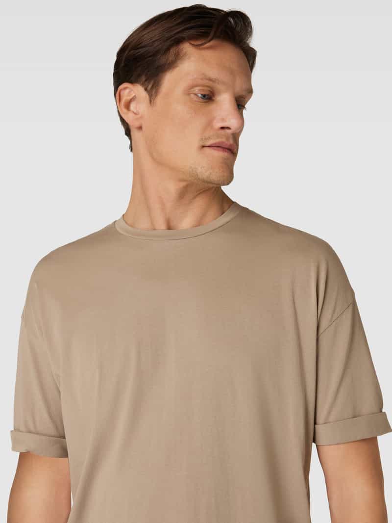 drykorn T-shirt met extra brede schouders model 'THILO'