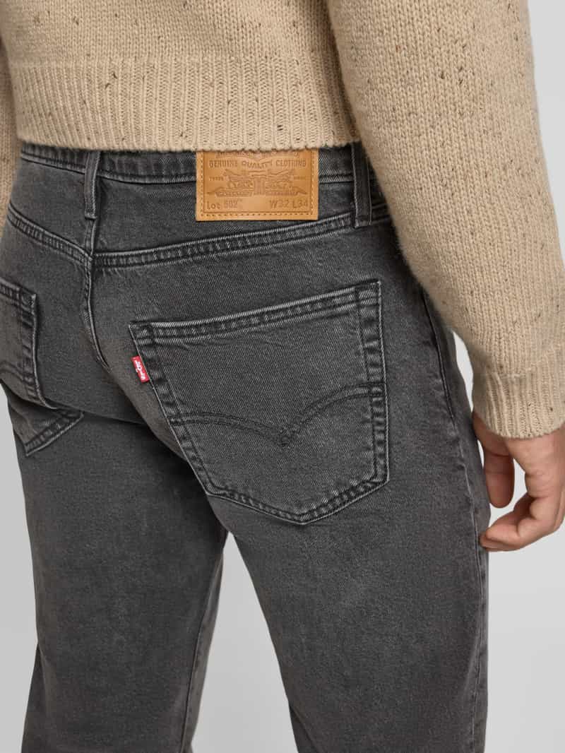 Levi's Straight fit jeans met logopatch model 'Taper'