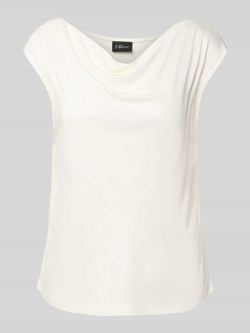 s.Oliver BLACK LABEL Loose fit shirt van pure viscose
