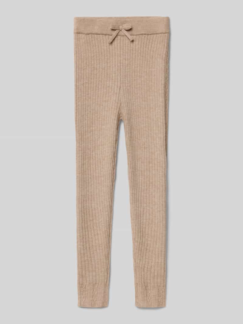 Mayoral Slim fit legging met fijnrib
