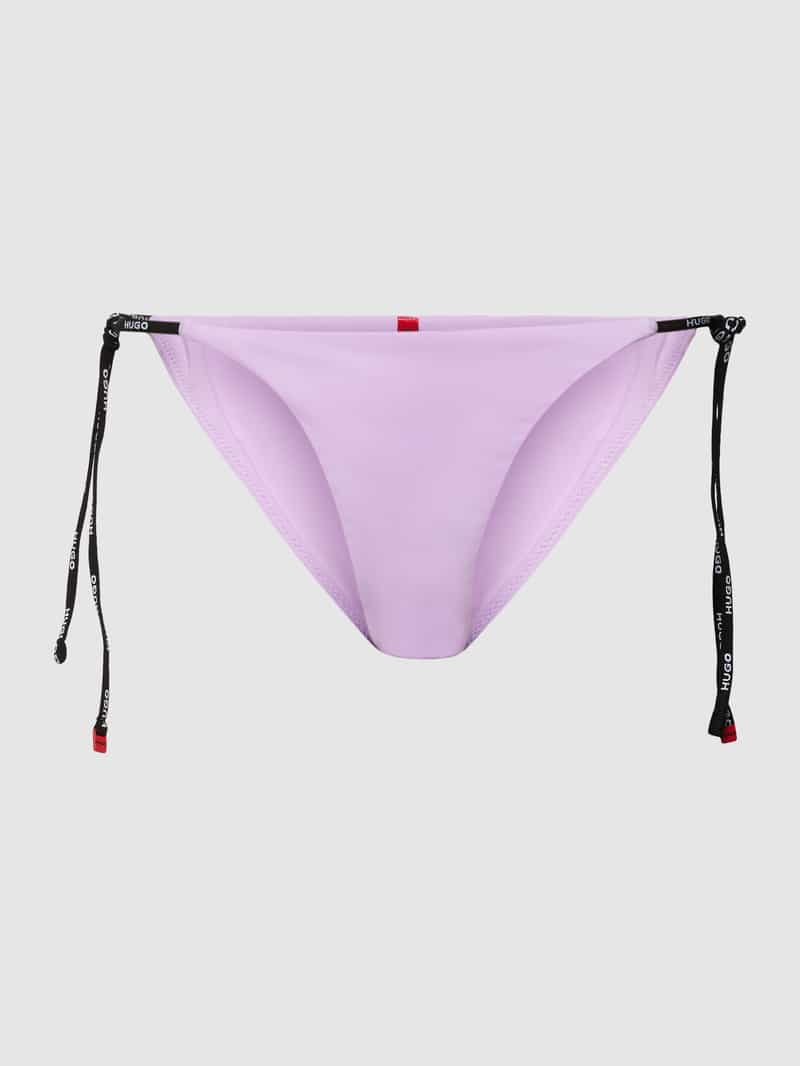 HUGO Bikinislip met vetersluiting, model 'PURE'