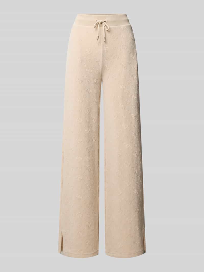 GUESS Activewear wide leg sweatpants met logomotief model 'LAUDOMIA'