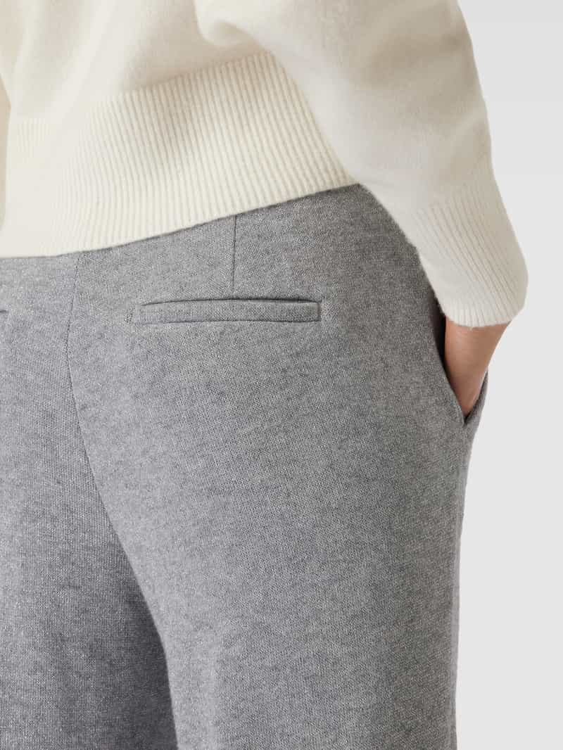 CAMBIO Stoffen broek met siernaden model 'AVA'