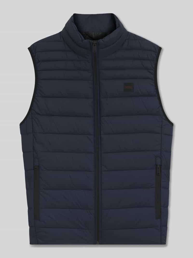 Boss Orange Slim fit bodywarmer met labelpatch model 'ODENO2'