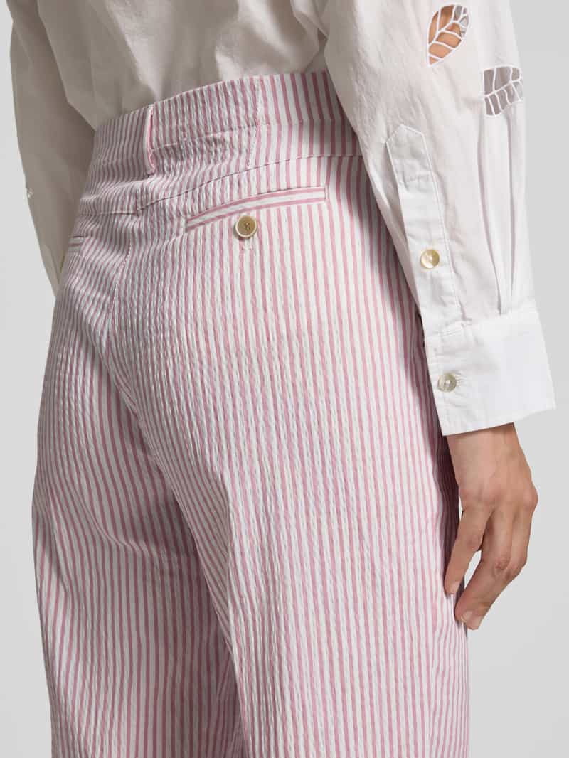Raphaela By Brax Stoffen broek met verkorte pasvorm model 'Lorella'