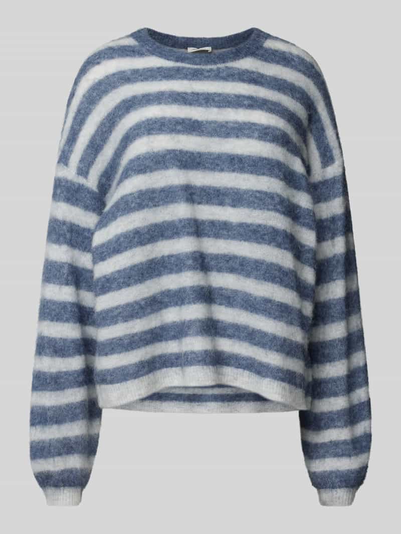 American vintage Oversized wollen pullover met ronde hals model 'NENYBAY'