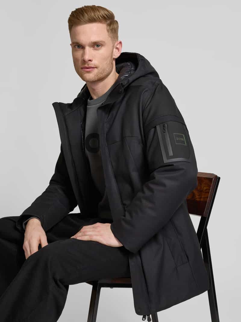 BOSS Green Parka met capuchon model 'Terra'