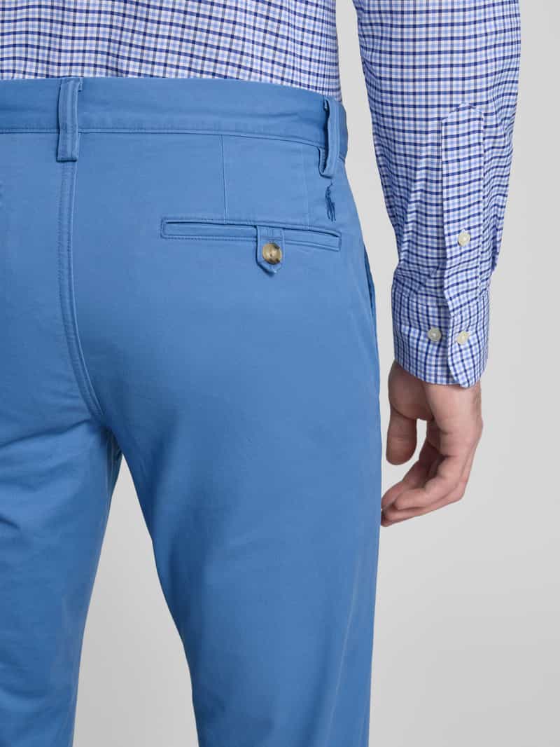 Polo Ralph Lauren Slim stretch fit chino met riemlussen