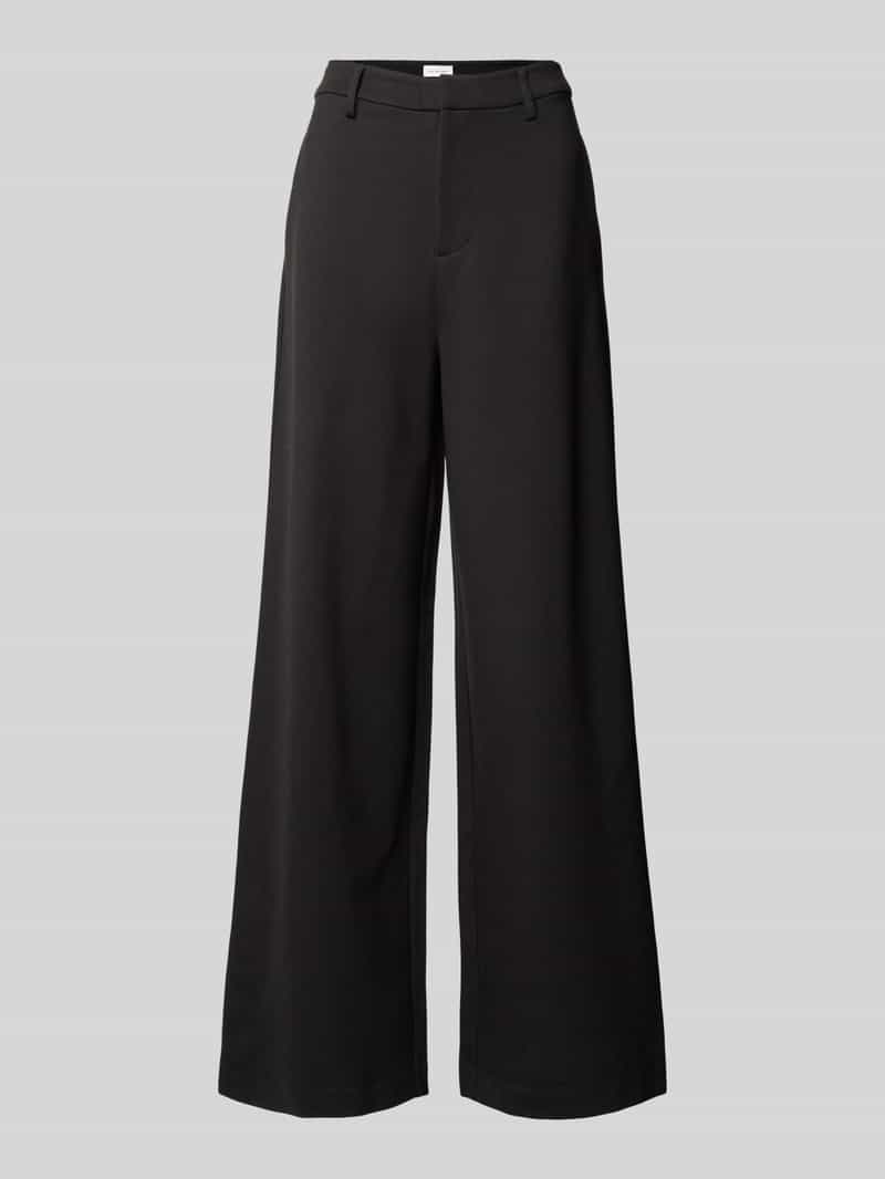 Calvin Klein Jeans Wide leg stoffen broek met steekzakken model 'MILANO'