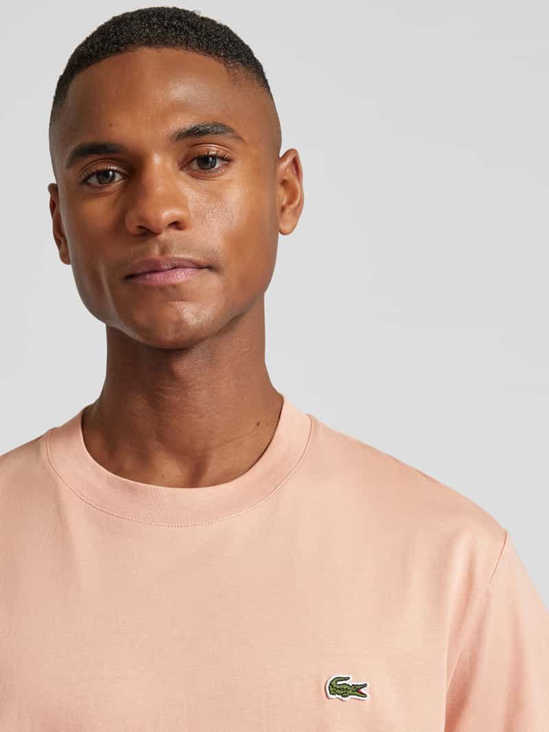 Lacoste T-shirt met labelpatch