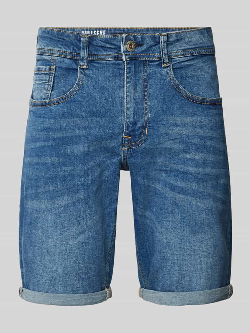 Petrol Korte regular fit jeans in 5-pocketmodel model 'BULLSEYE'