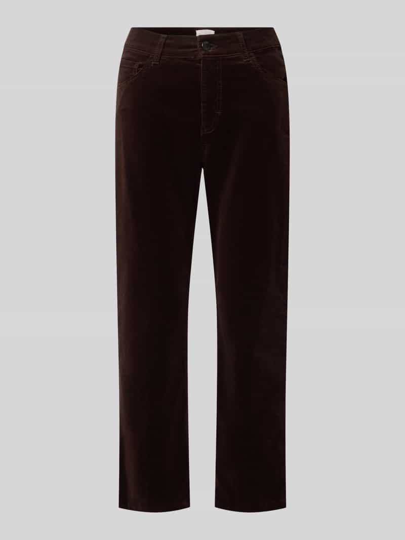 BRAX Corduroy broek met zijwaartse steekzakken
