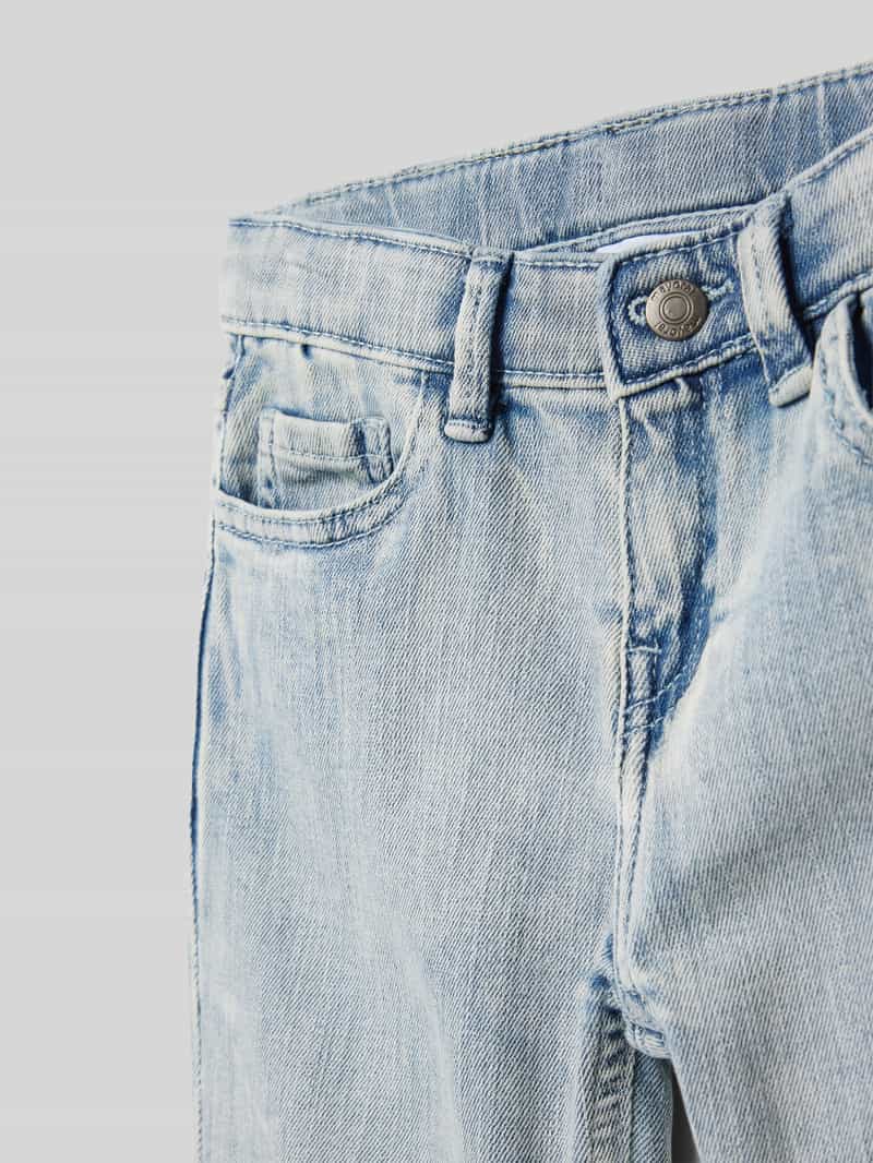Mayoral Korte jeans met knoop- en ritssluiting