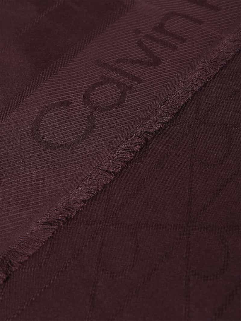 CK Calvin Klein Sjaal met all-over logoprint model 'Tonal'