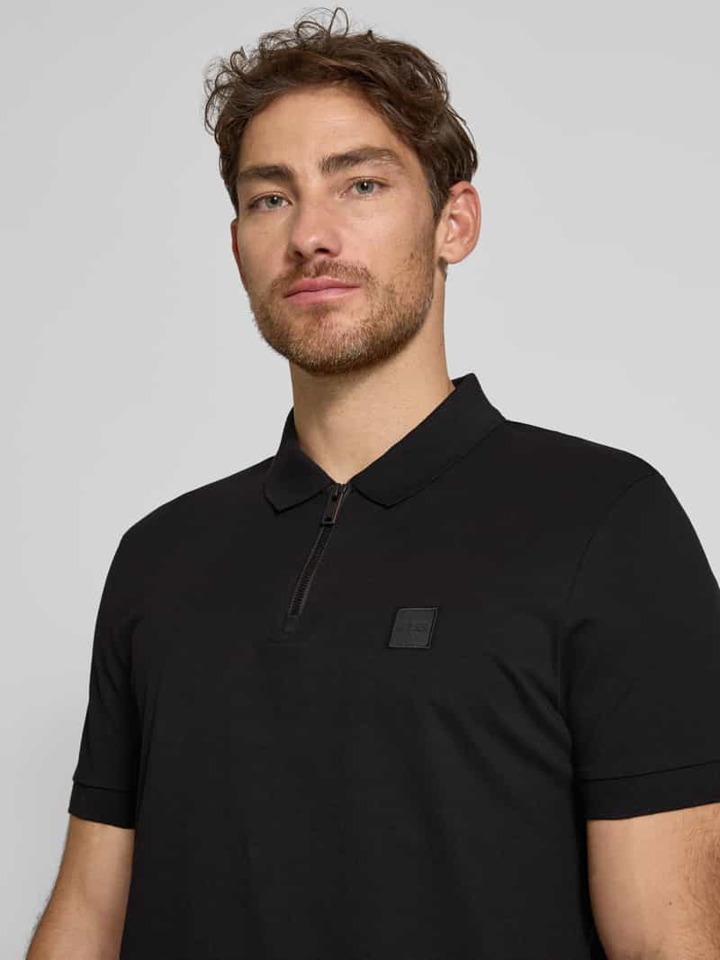 Boss Orange Poloshirt met labelpatch