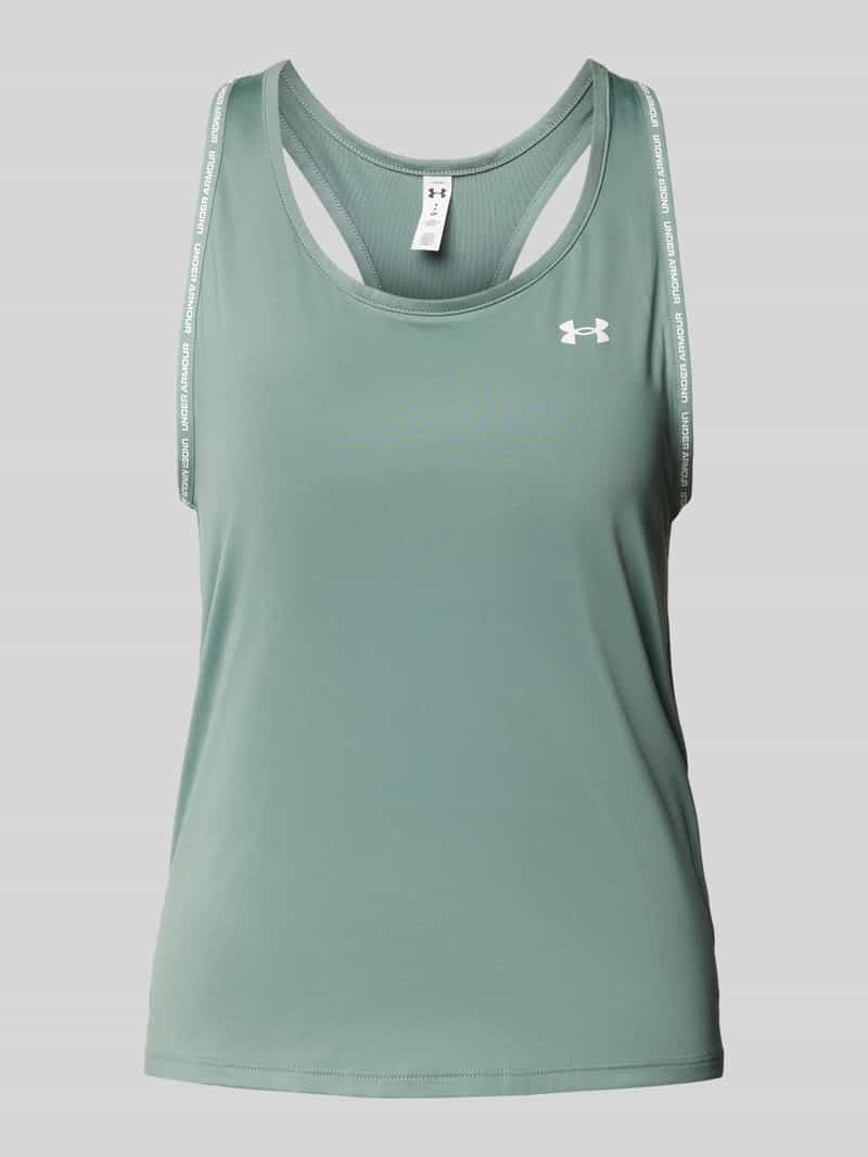Under Armour Tanktop met labeldetails model 'Tech Knockout'