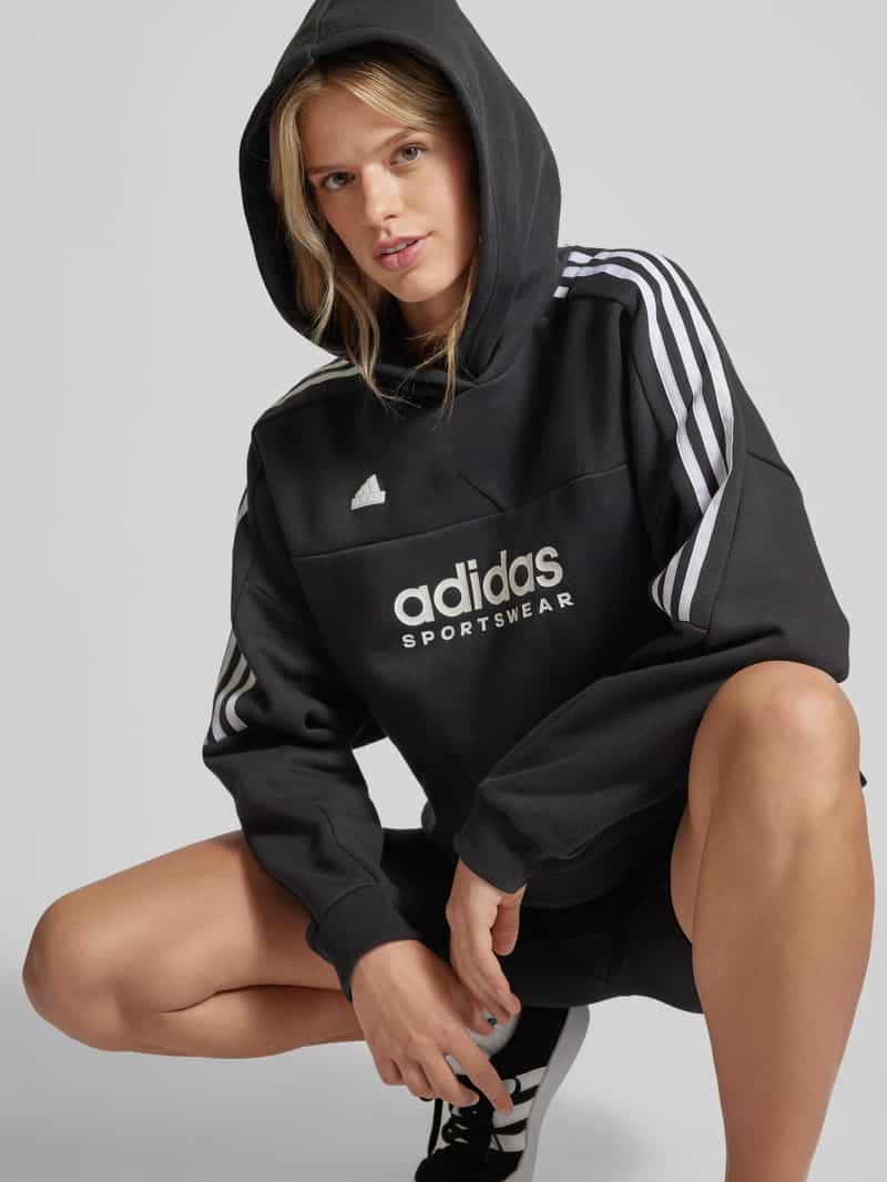 ADIDAS SPORTSWEAR Hoodie met labelprint model 'TIRO'