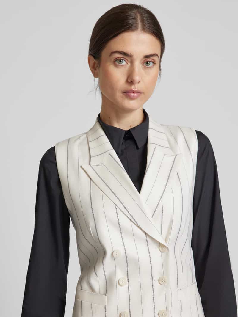 Joop! Gilet met reverskraag model 'Vika'
