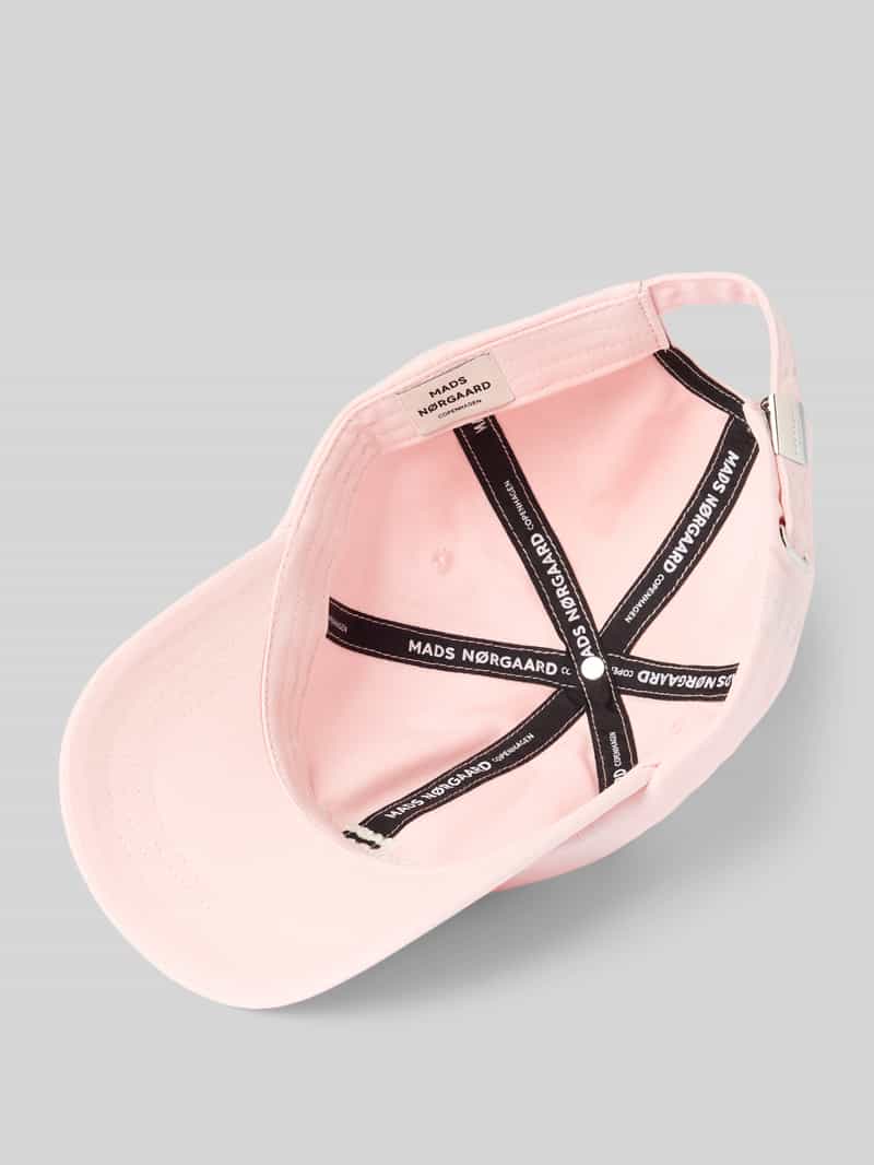 MADS NØRGAARD Baseballpet met labelstitching