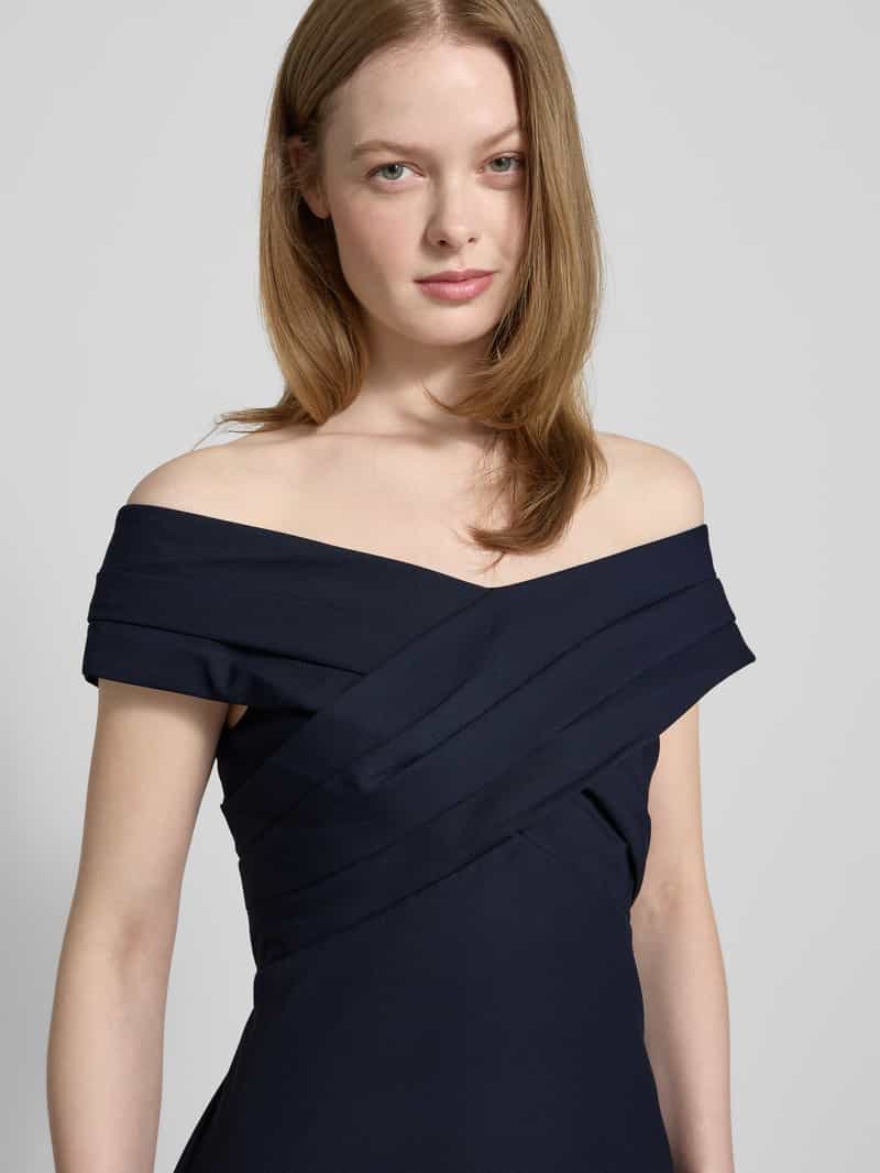 Lauren Ralph Lauren Avondjurk met V-hals model 'IRENE'