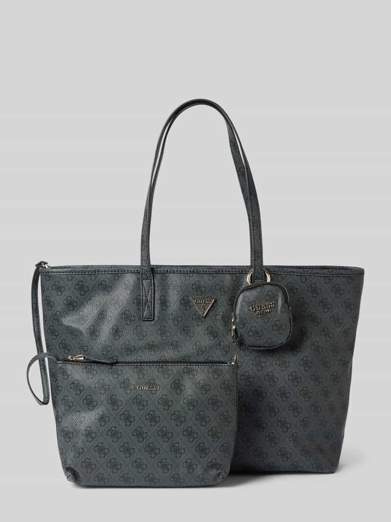 Guess Handtas met labelapplicatie model 'POWER PLAY'