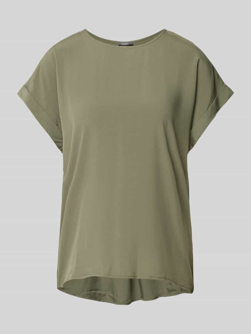 Montego Viscose blouse met korte kapmouwen