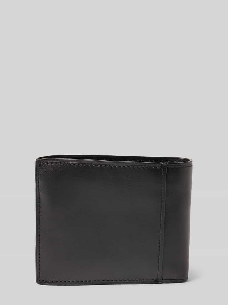 CK Calvin Klein Portemonnee met labelapplicatie model 'PLAQUE BILLFOLD'