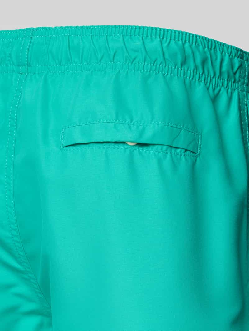 Shiwi Regular fit zwembroek met labelpatch model 'Mike'